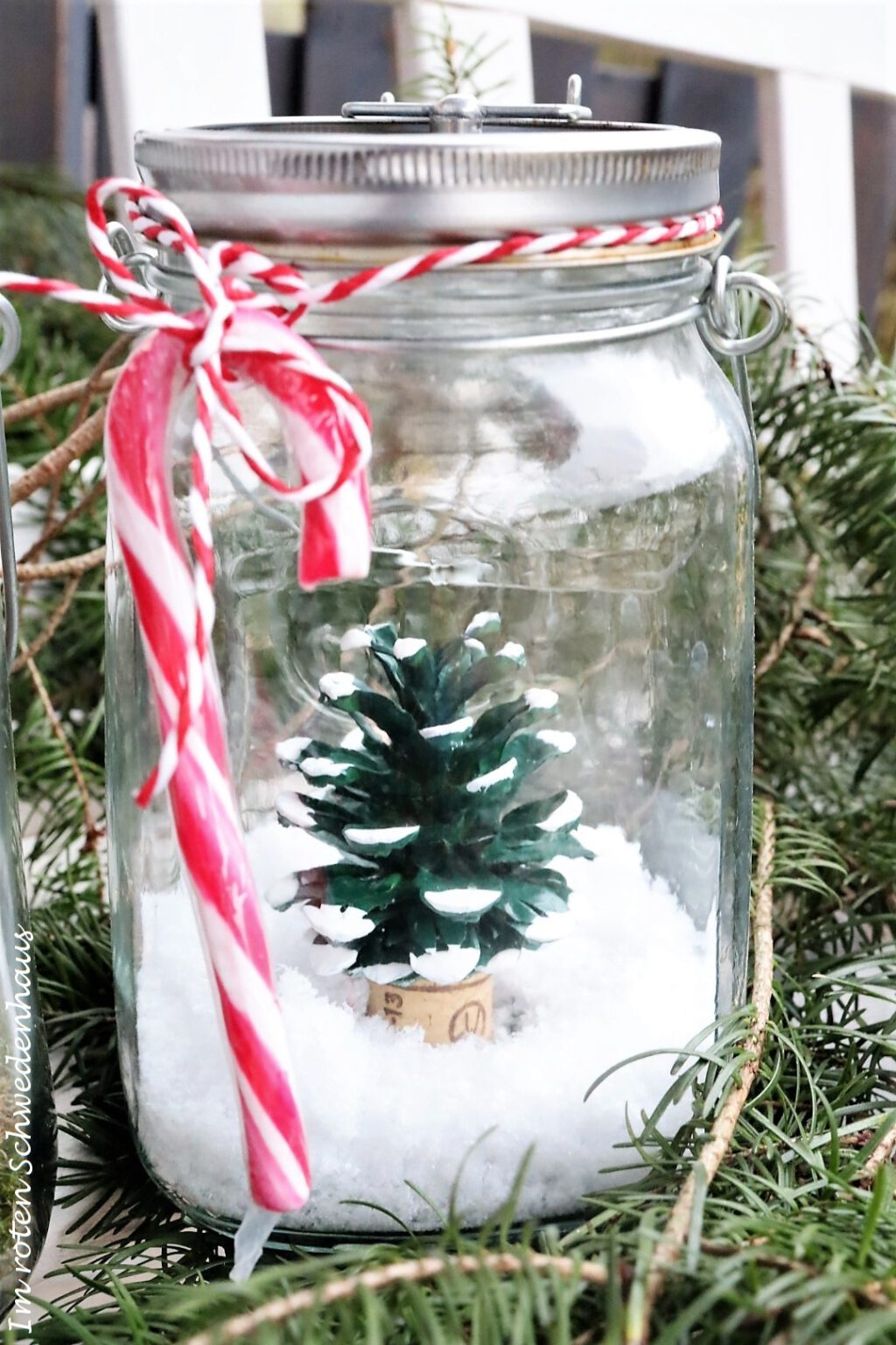 DIY Weihnachten im Glas Im roten Schwedenhaus